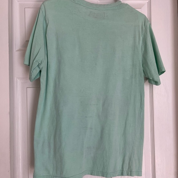 Mint Green Graphic Womens Tee Shirt Size Medium - Picture 13 of 15